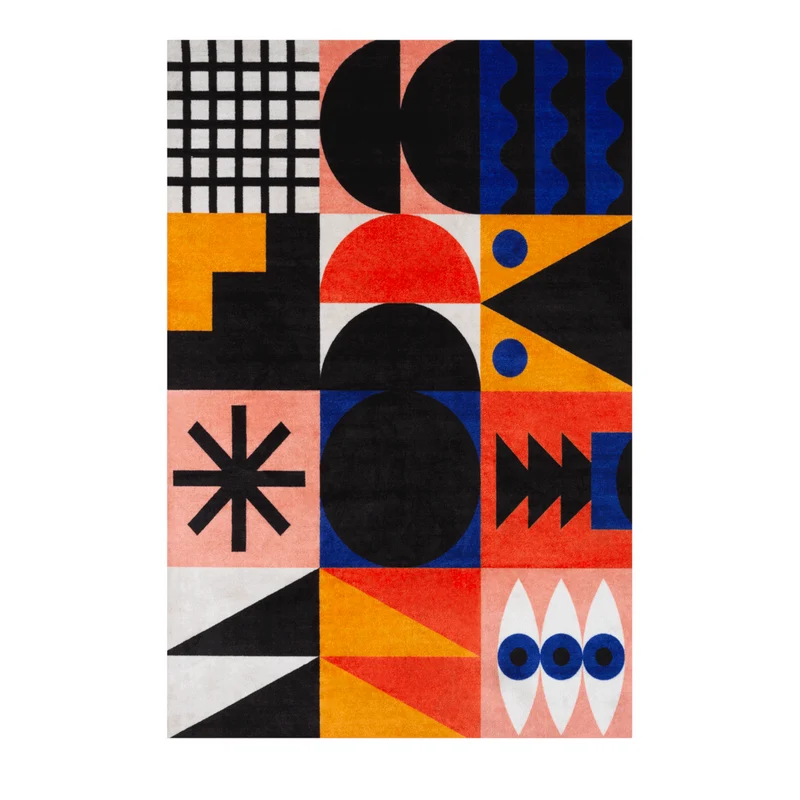 Teppich OGGIAN COMPOSITION 001 multicolor, 300x200cm