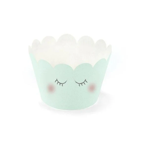 Cupcake Förmchen Regenbogen
