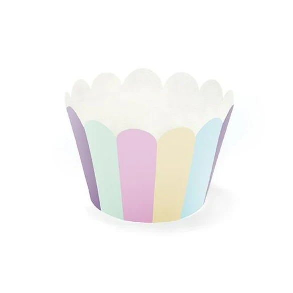 Cupcake Förmchen Regenbogen