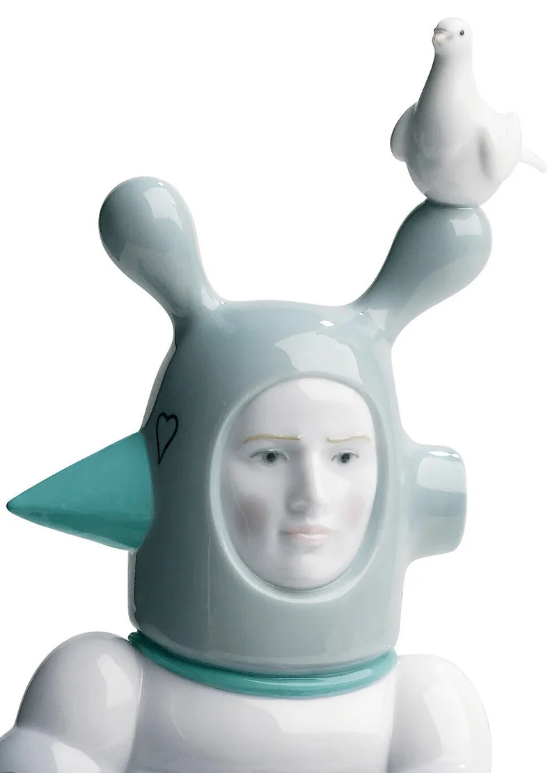 Figur THE LOVER I aus Porzellan, H38 cm
