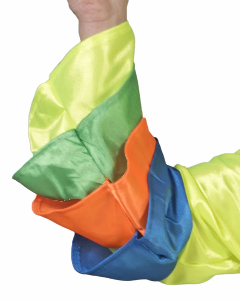 Buntes Brasilianer Samba Hemd für Herren | Neon Gelb