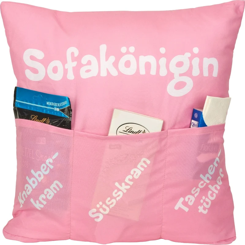 Geschenk Kissen Sofakönigin
