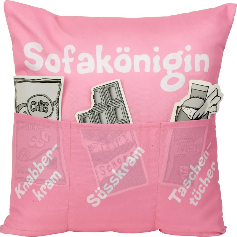 Geschenk Kissen Sofakönigin