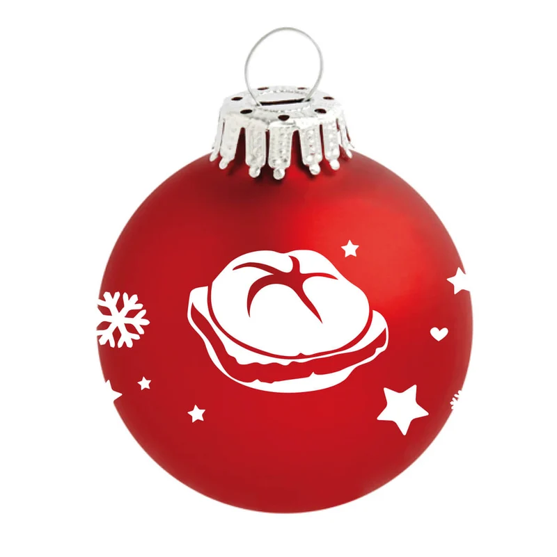 Christbaumkugel "Leberkas"