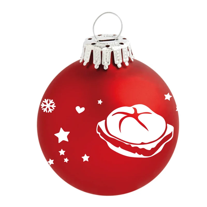 Christbaumkugel "Leberkas"