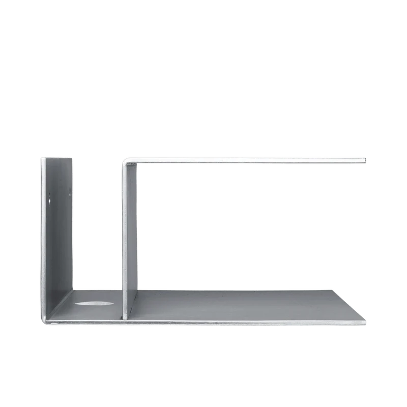Nachttisch zur Wandmontage Lager Aluminium - ferm LIVING