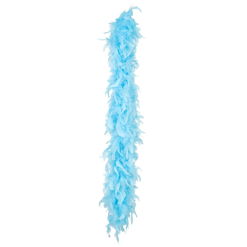 Federboa Unifarben 180 cm - 50g | Türkis