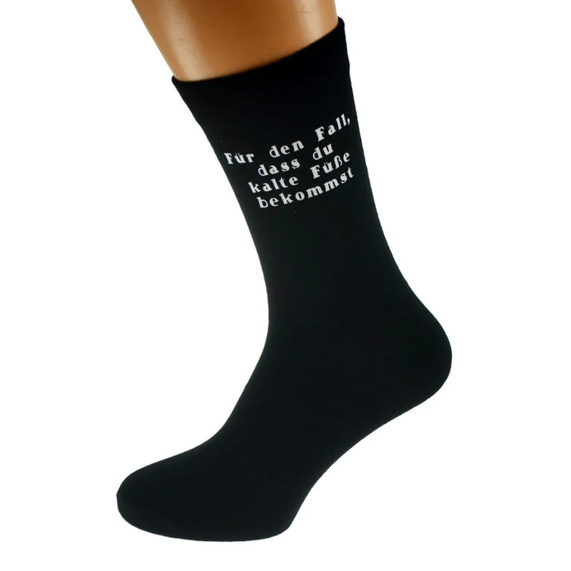 Hochzeit Socken Für den Fall, dass du kalte Füße bekommst