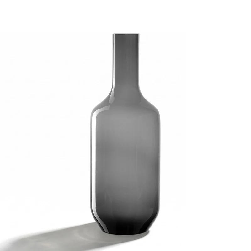 Vase MILANO 39 cm grau