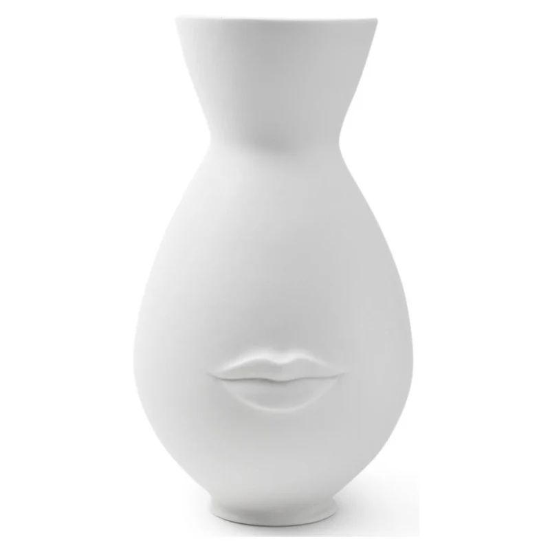 Vase MR & MRS MUSE weiß