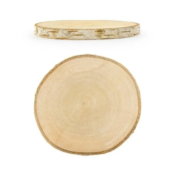 Vintage Baumscheibe Holz (2 Stück)
