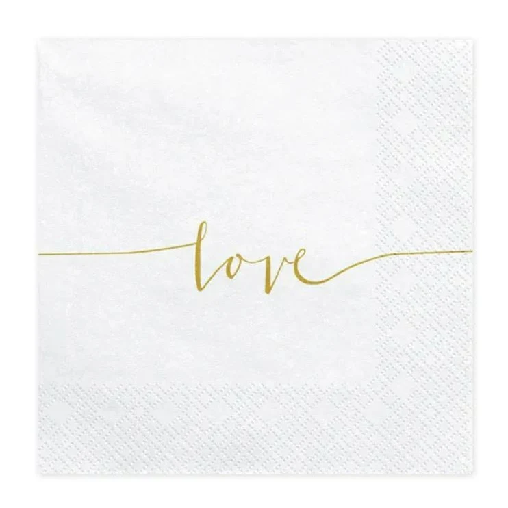 Serviette love (20 Stück)