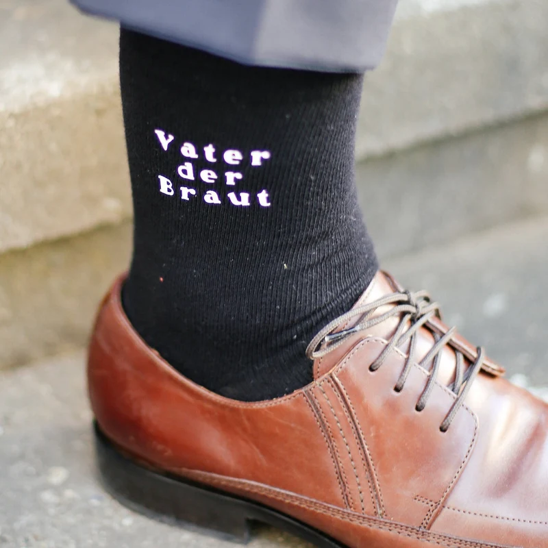 Hochzeit Socken Vater der Braut