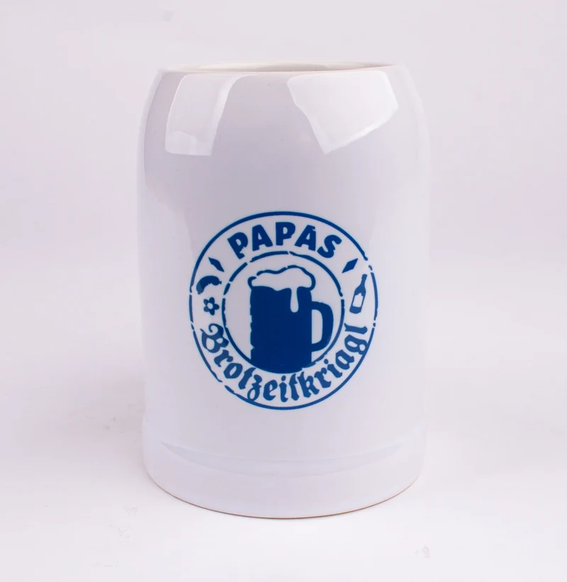 Bierkrug "Papas Brotzeitkriagl"