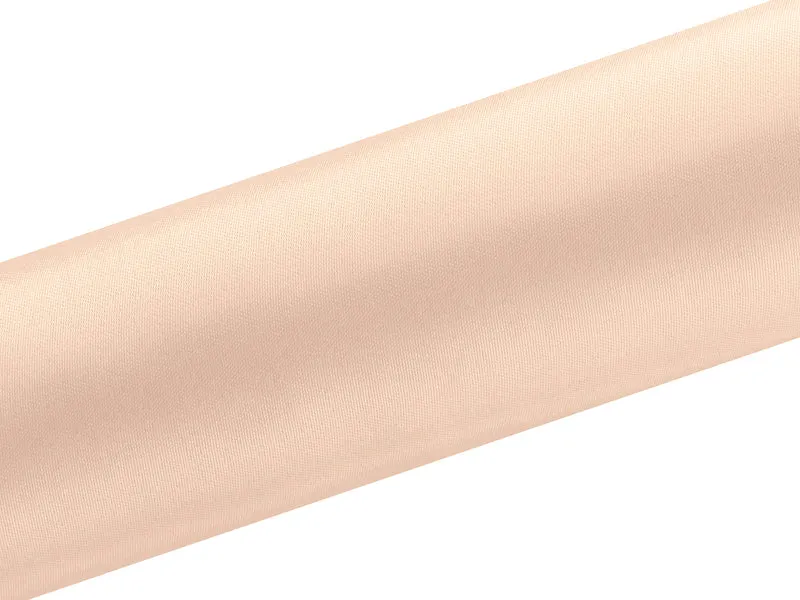Dekostoff Satin 0,16x9m Pfirsich