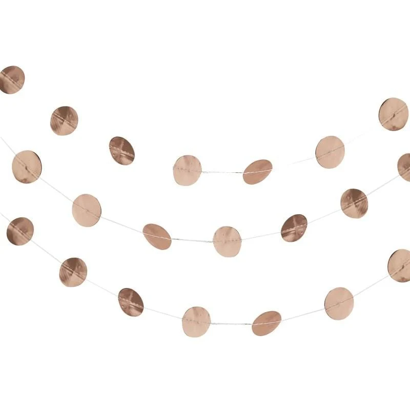 Girlande Charme - rosegold