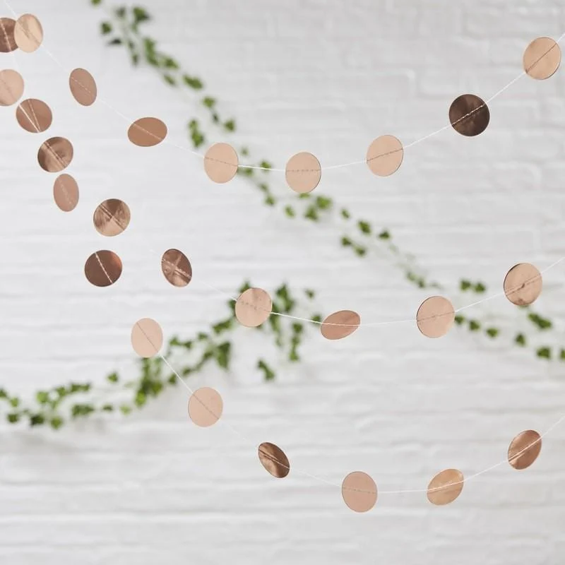 Girlande Charme - rosegold