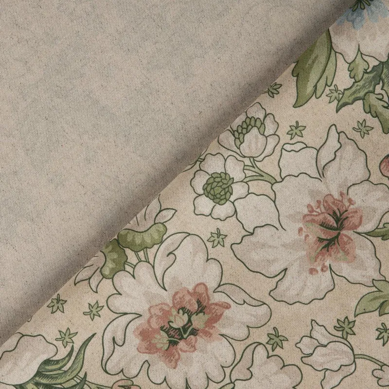 Dekostoff Flower Power - green 280 cm