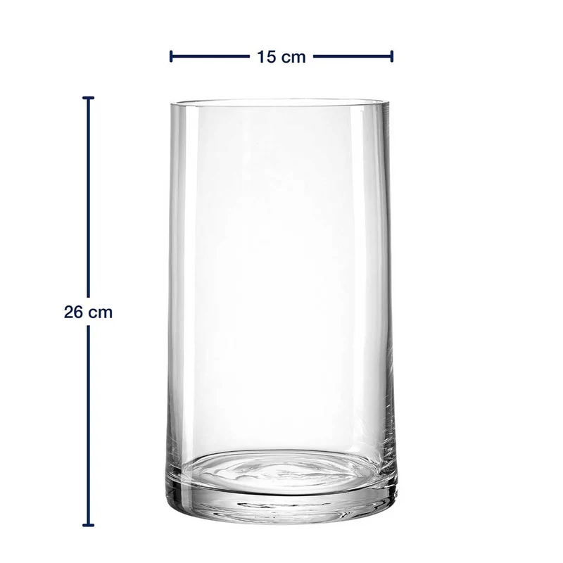 Glasvase NOVARA 26 cm groß