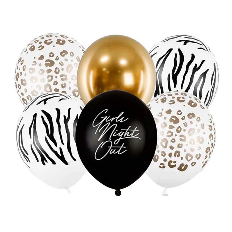6 Stk. Luftballon Ø30cm "Girls Night Out"