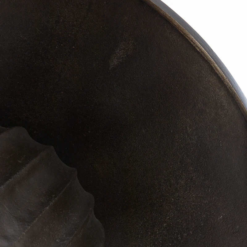 Beistelltisch VEGLIA matt dunkel braun Ø60x38cm