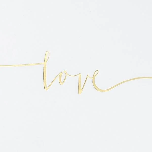 Gästebuch Love creme