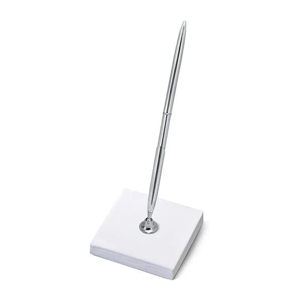 Stift für Gästebuch elegant silber