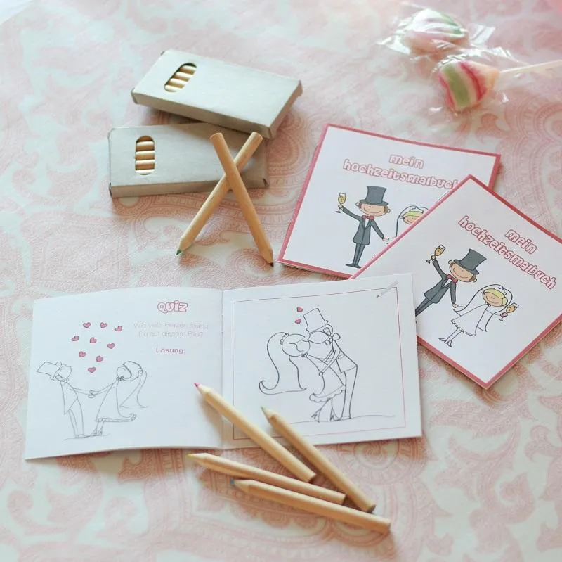 Kinder Malbuch mit 5 Buntstiften