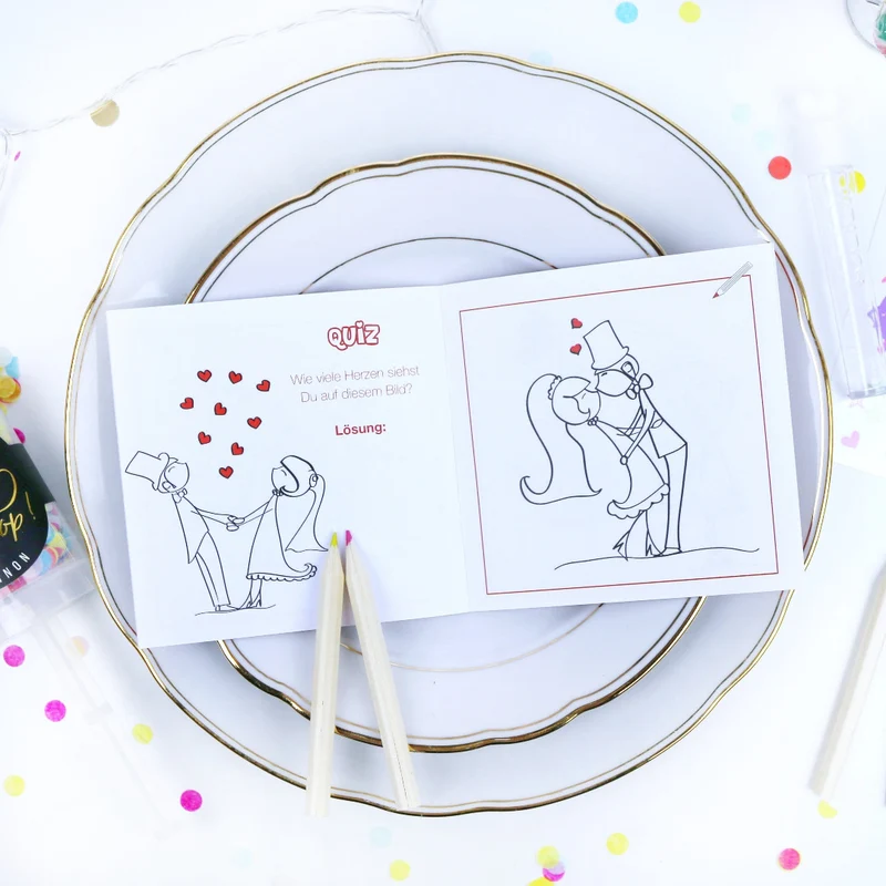Kinder Malbuch mit 5 Buntstiften