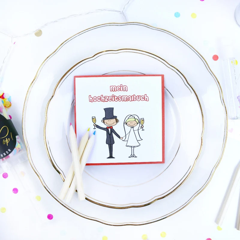 Kinder Malbuch mit 5 Buntstiften