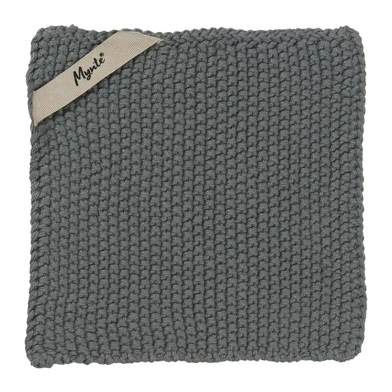 IB Laursen Topflappen Mynte Moosgrün Gestrickt