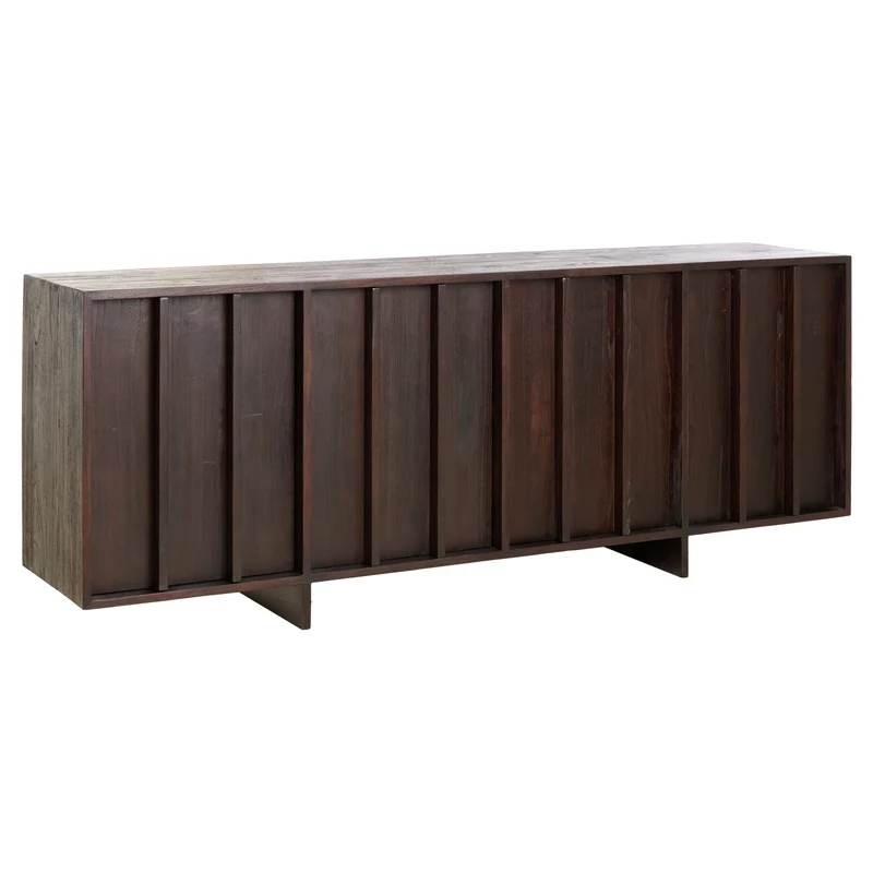 Anrichte LAVINIO Mindiholz dunkelbraun 200x45x76cm