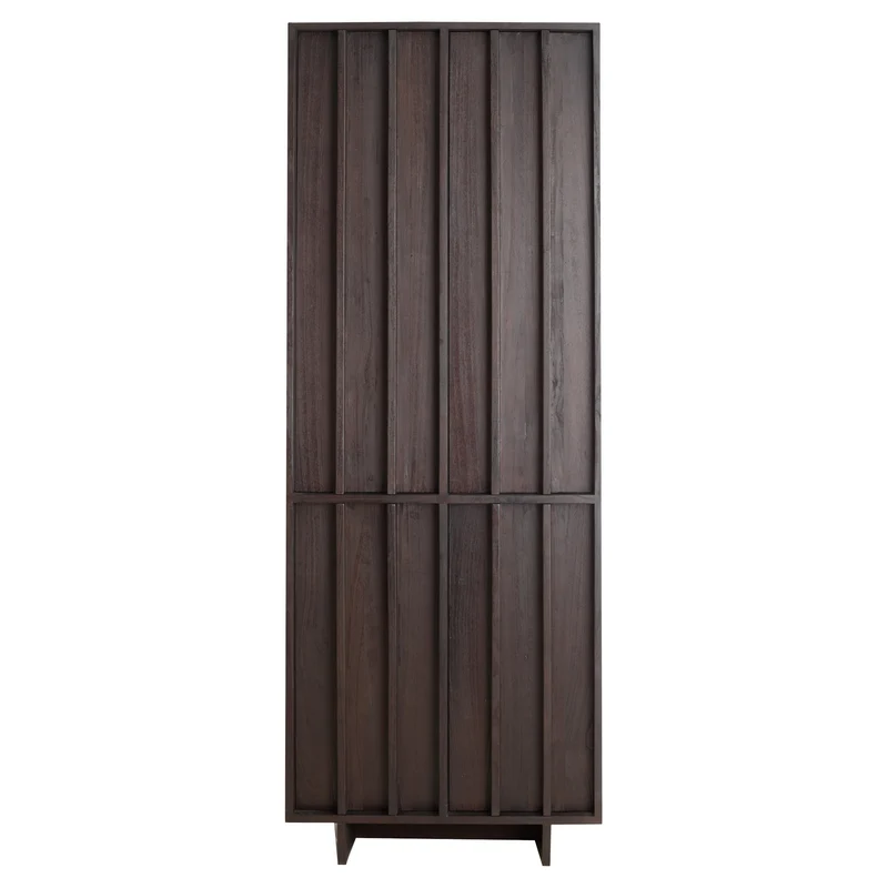 Hochschrank LAVINIO Mindiholz braun 75x45x200cm