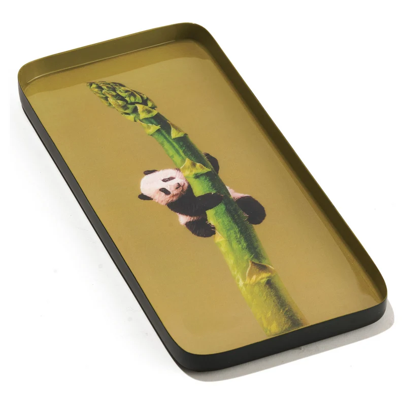 Vide-Poche Rectangulaire SACHA Panda 12,5×28cm