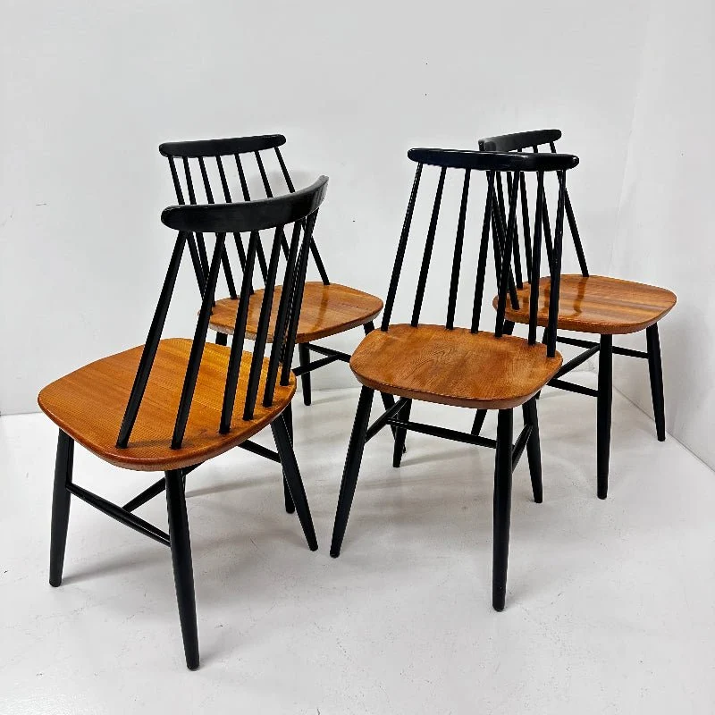 Vintage Sprossenstuhl Fanett von Ilmari Tapiovaara für Stol Kamnik 60er