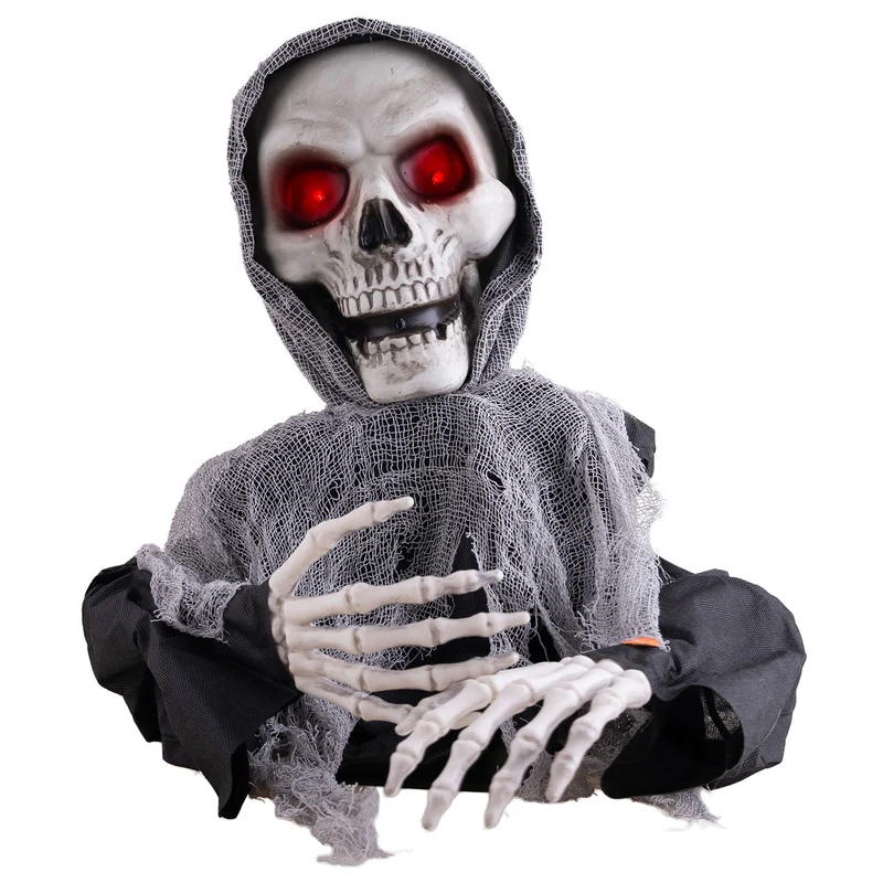 Sensenmann "Der Tod" Animiert - 60 cm | Grau