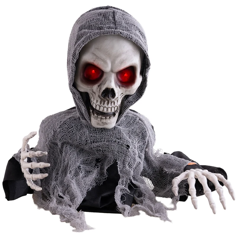 Sensenmann "Der Tod" Animiert - 60 cm | Grau