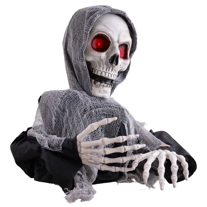 Sensenmann "Der Tod" Animiert - 60 cm | Grau