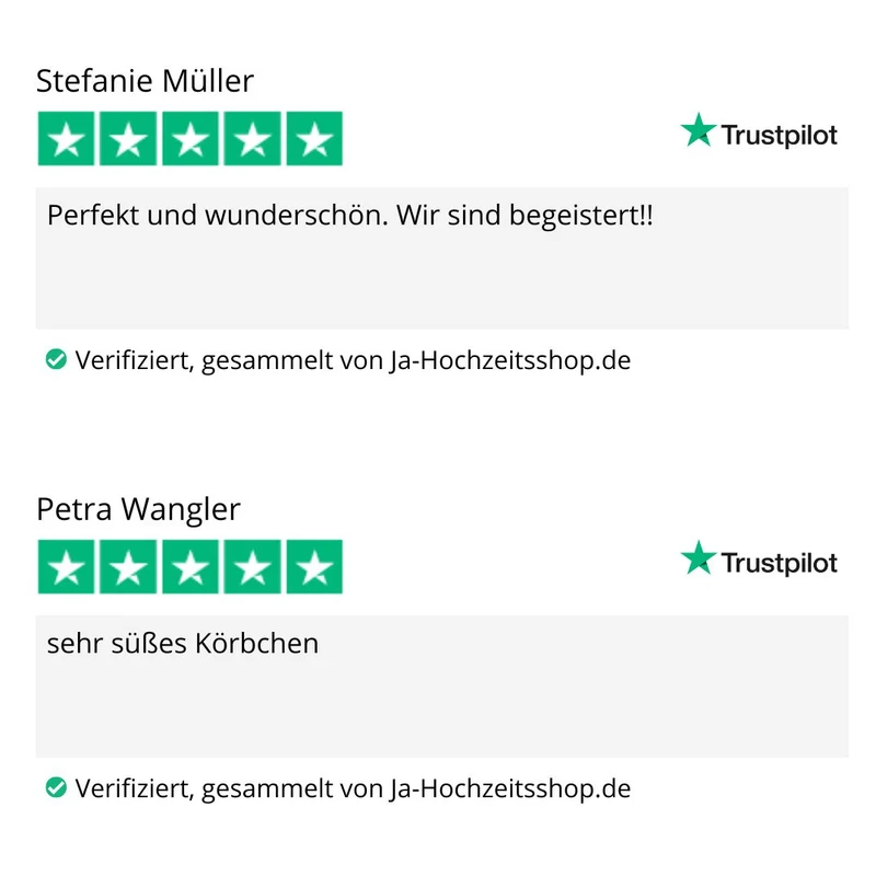 Streukörbchen groß elegant