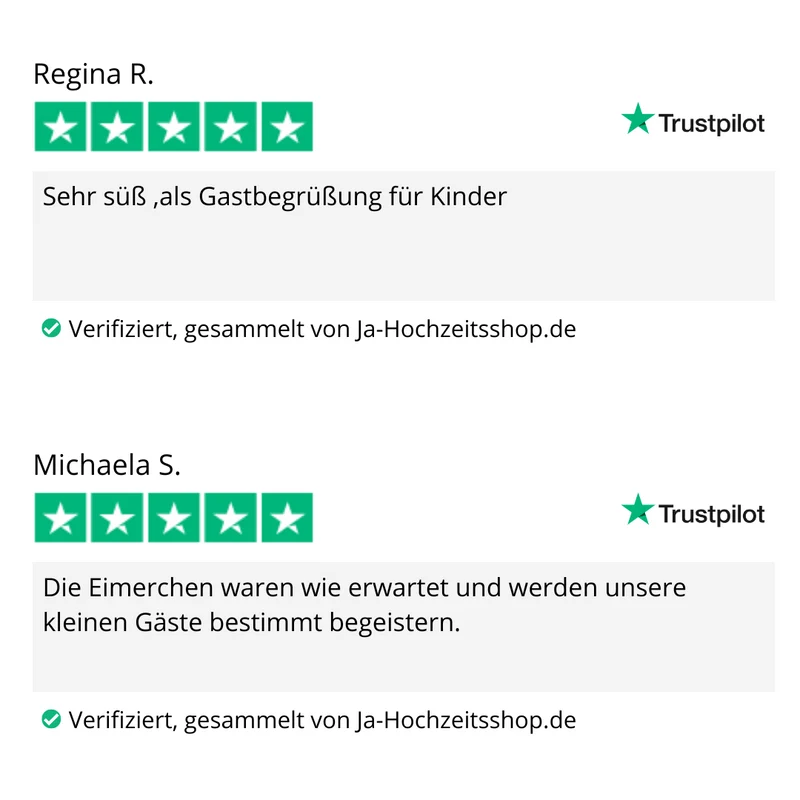 Lollypop Eimerchen (1 Zinkeimer + 5 Lollies)