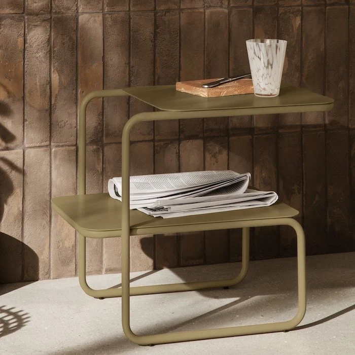 Beistelltisch Level olive - ferm LIVING