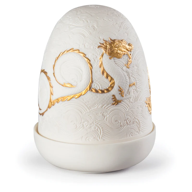 Tischlampe DRAGON DOME aus Porzellan