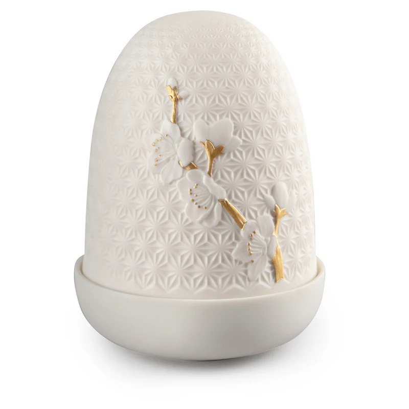 Tischlampe CHERRY BLOSSOM DOME aus Porzellan