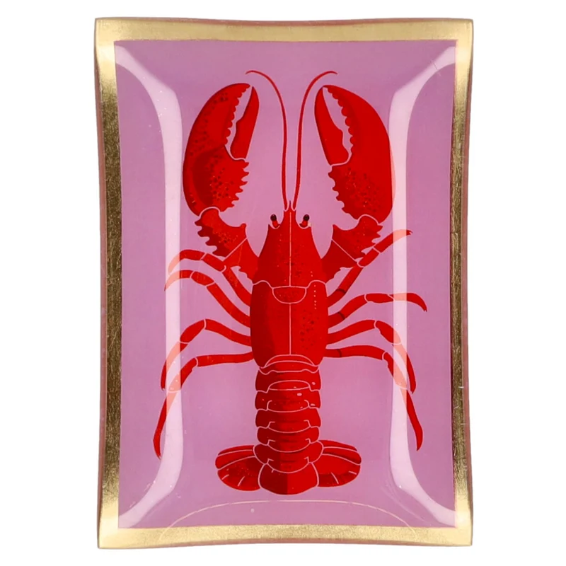 LOVE PLATES Glasteller M Motiv: HUMMER