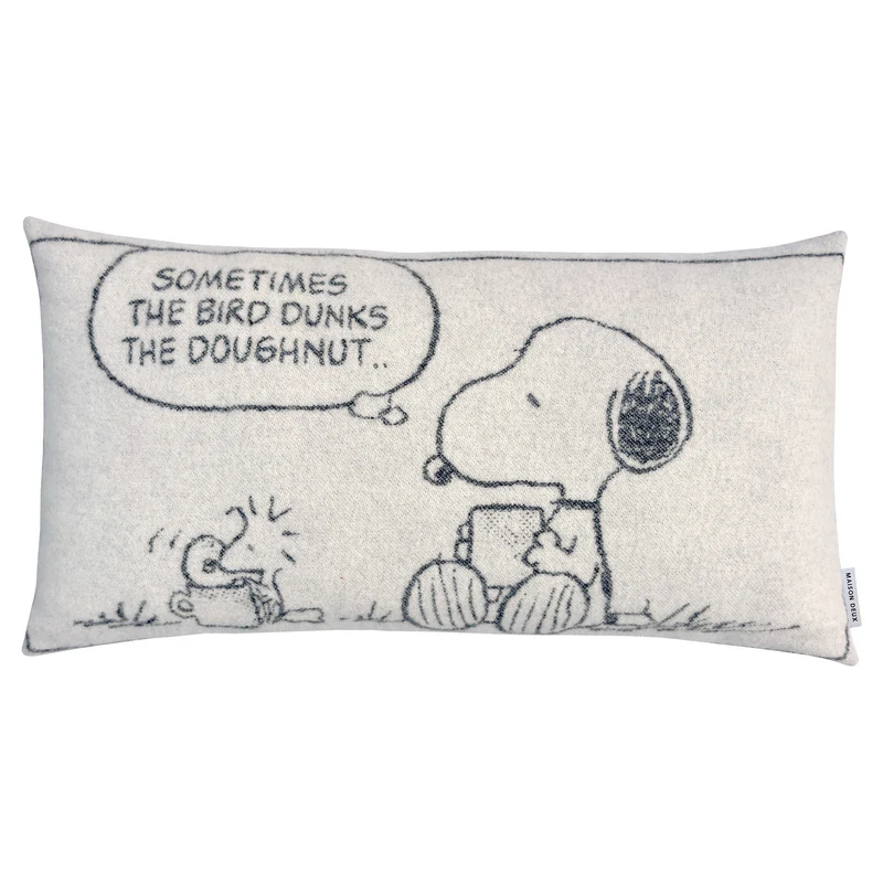 Kissen PEANUTS XL mit Comic-Design 50x90 cm