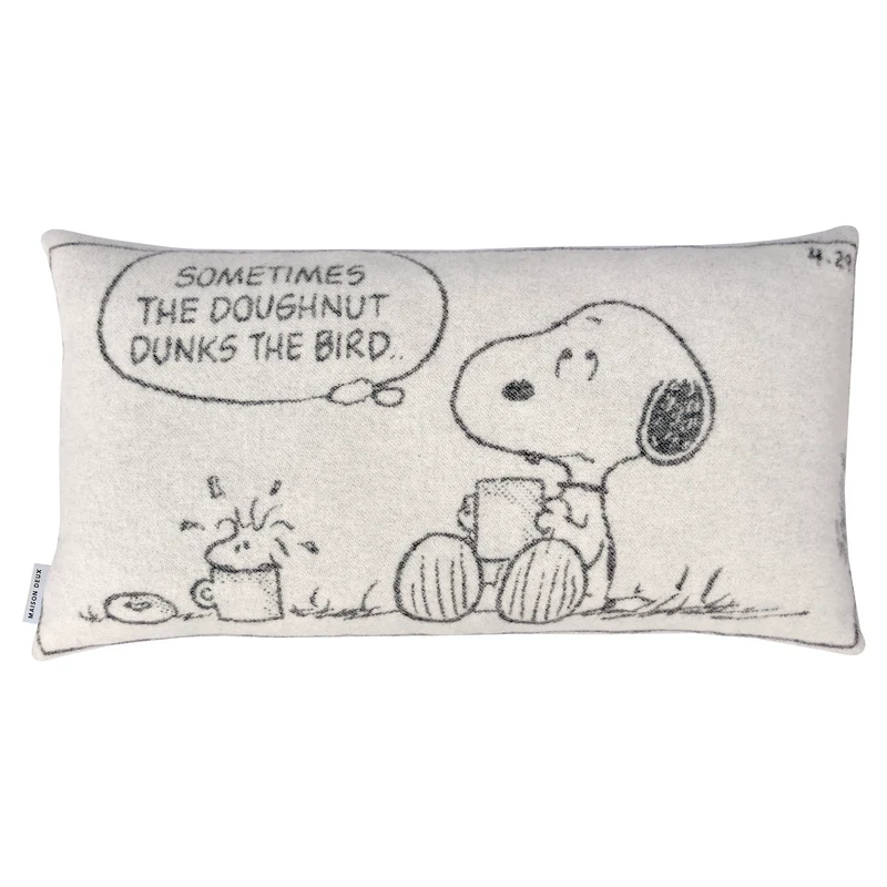Kissen PEANUTS XL mit Comic-Design 50x90 cm