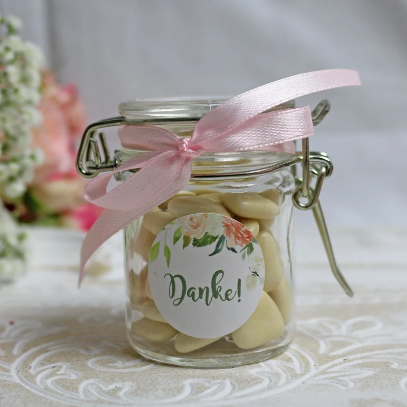 Gastgeschenk Bügelglas (4 Stück)