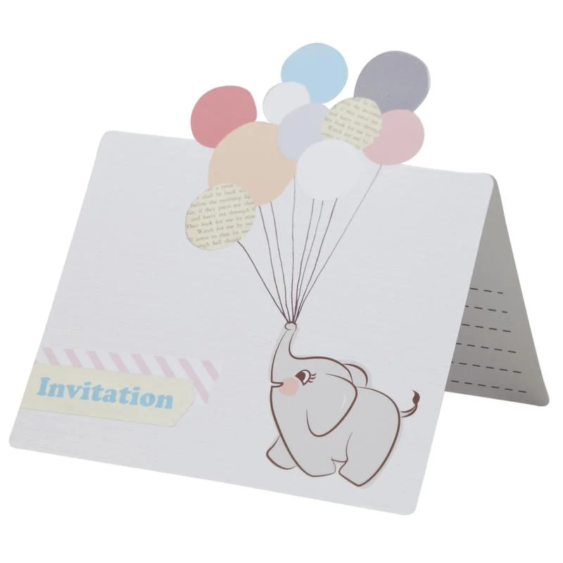 Einladungskarten zur Babyparty