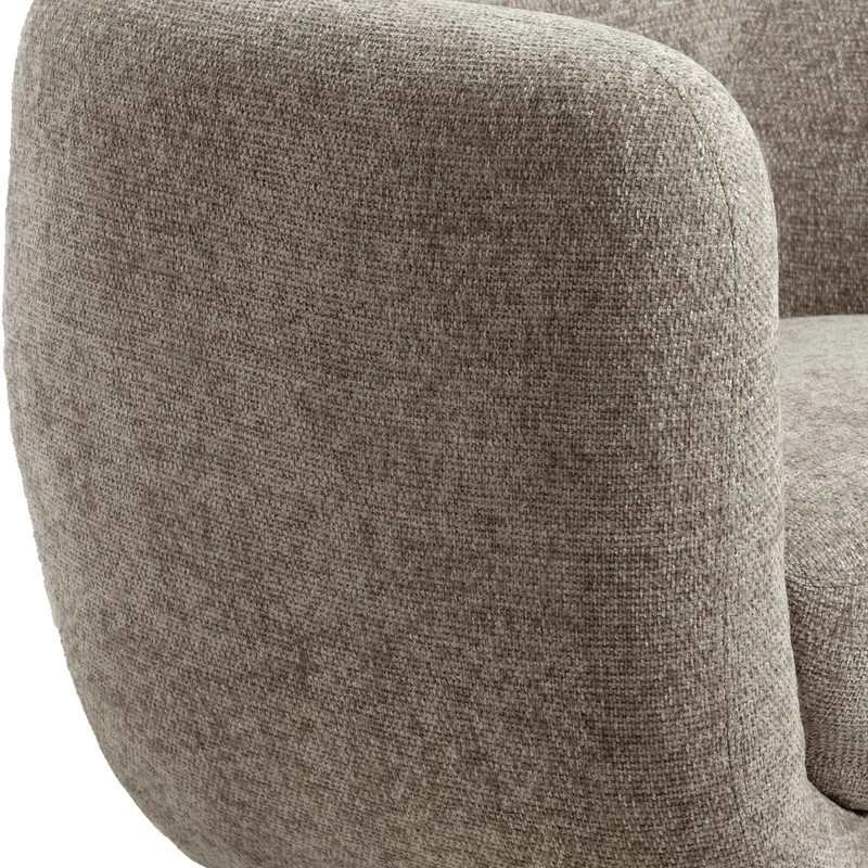 Loungesessel KIALY beige 105x85x81cm