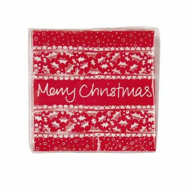 Papierservietten Merry Christmas (40 Stück)